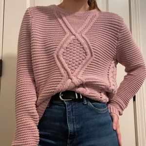 Charlotte Russe Pink Sweater